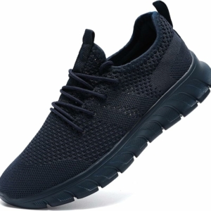 Dark Blue Running Trainers – Lightweight Breathable Sneakers for Gym, Tennis & Casual Wear