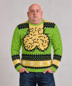 Funny Hairy Balls Ugly Christmas Sweater - Image 6